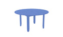 Ledge Lounger Mainstay  60" Round Dining Table — Sky Blue
