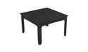 Ledge Lounger Mainstay 48" Square Dining Table — Black