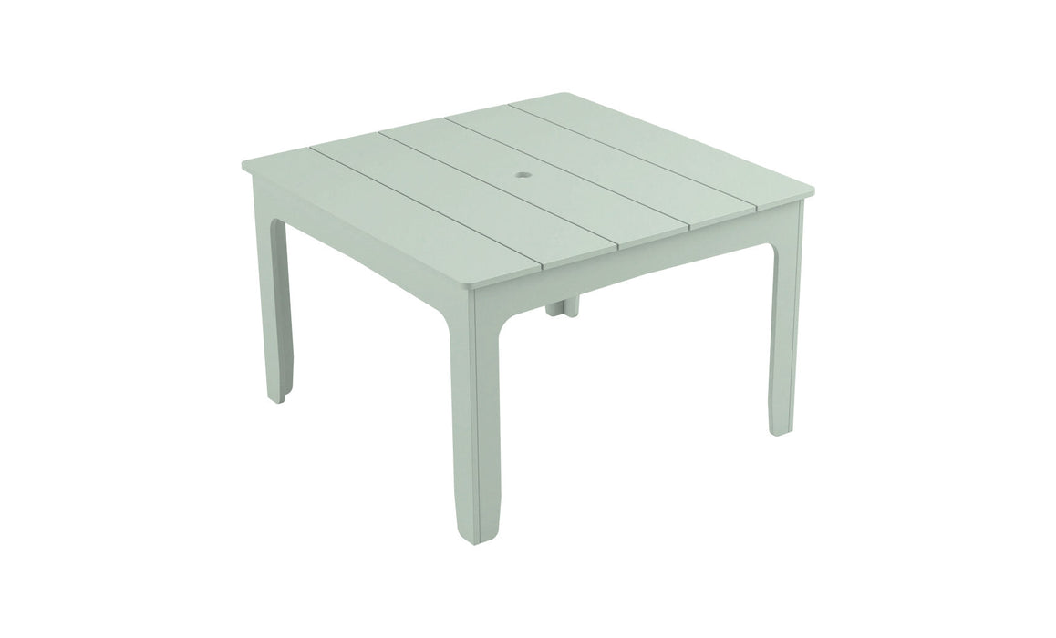 Ledge Lounger Mainstay 48" Square Dining Table — Sage Green