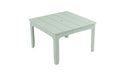 Ledge Lounger Mainstay 48" Square Dining Table — Sage Green