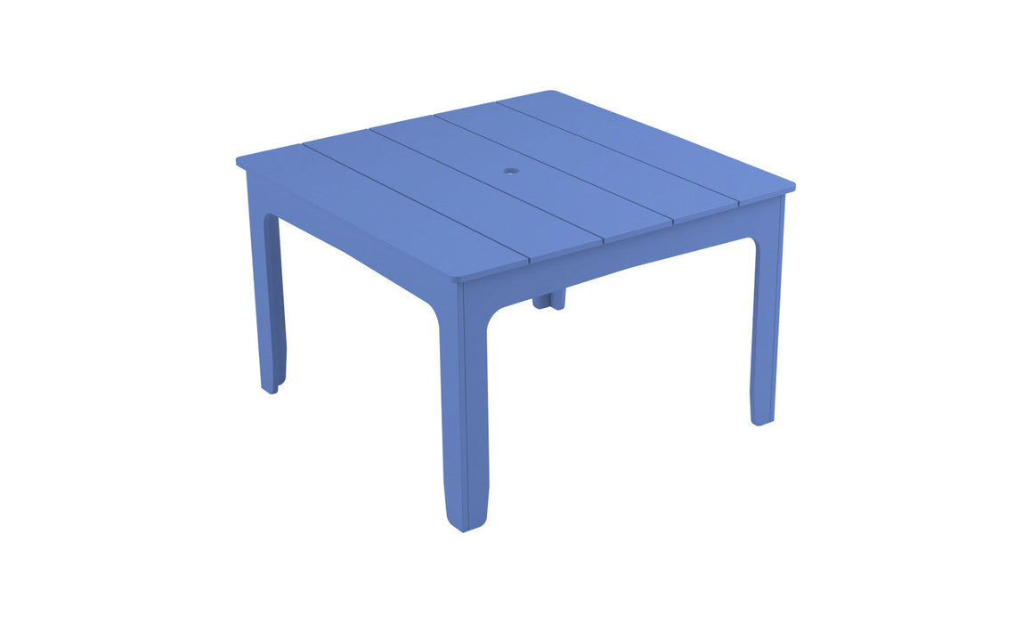 Ledge Lounger Mainstay 48" Square Dining Table — Sky Blue