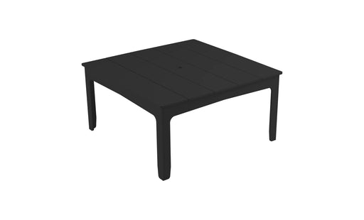 Ledge Lounger Mainstay  60" Square Dining Table — Black
