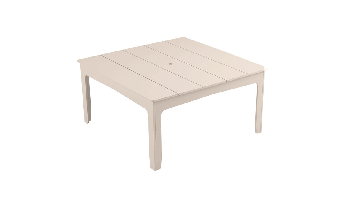 Ledge Lounger Mainstay  60" Square Dining Table — Cloud