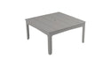 Ledge Lounger Mainstay  60" Square Dining Table — Gray