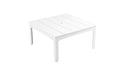Ledge Lounger Mainstay  60" Square Dining Table — White