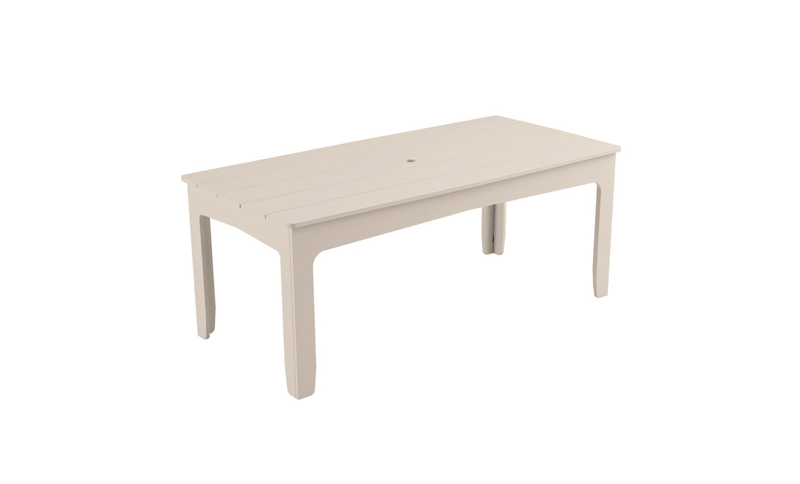 Ledge Lounger Mainstay 75" Rectangular Dining Table — Cloud