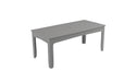 Ledge Lounger Mainstay 75" Rectangular Dining Table — Grey