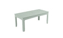 Ledge Lounger Mainstay 75" Rectangular Dining Table — Sage Green