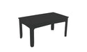 Ledge Lounger Mainstay 63" Rectangular Dining Table — Black