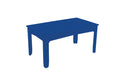 Ledge Lounger Mainstay 63" Rectangular Dining Table — Navy