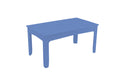 Ledge Lounger Mainstay 63" Rectangular Dining Table — Sky Blue