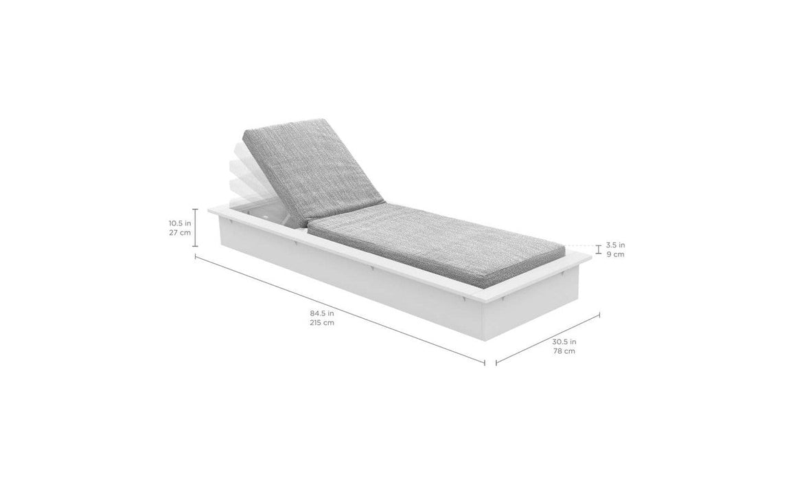 Ledge Lounger Echo Chaise — view 9