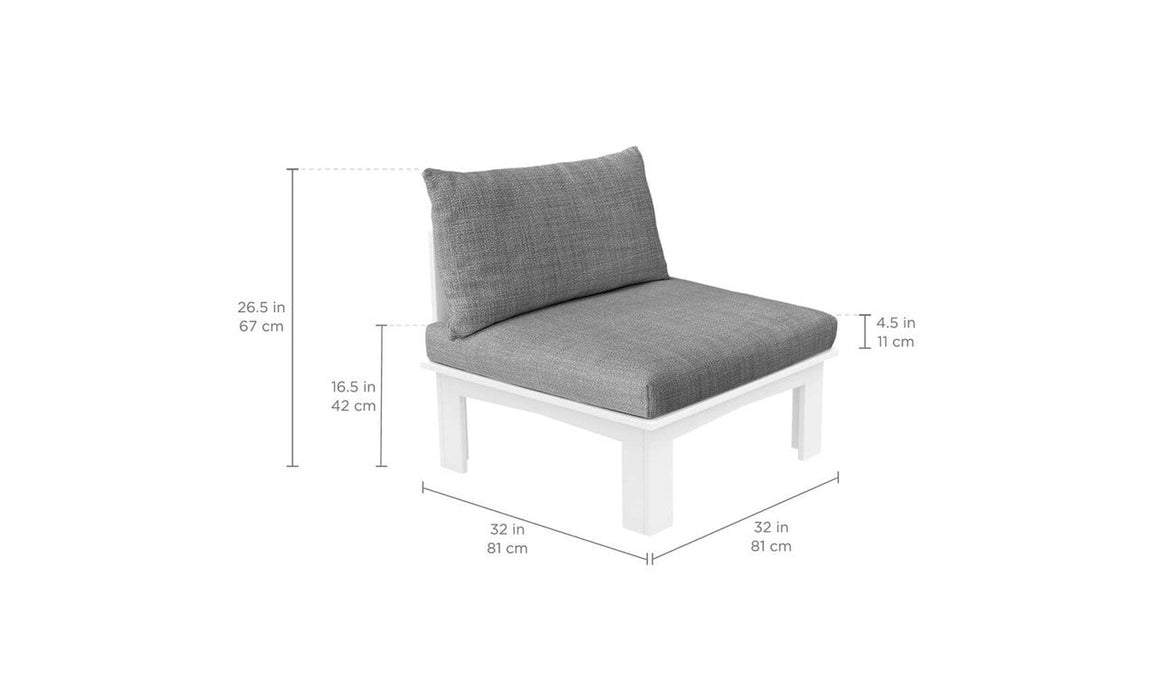 Ledge Lounger Mainstay Sectional Relaxed Middle — view 10