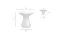 Ledge Lounger Autograph Tall Ice Bin Side Table — view 11
