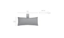 Ledge Lounger Autograph Chaise Headrest Pillow — view 8