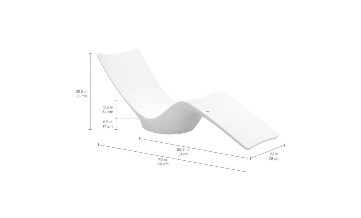 Ledge Lounger Autograph Chaise — view 9