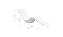 Ledge Lounger Autograph Chaise — view 9