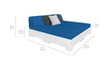 Ledge Lounger Affinity Sunbed with Back Cushion — view 5