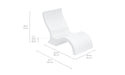 Ledge Lounger Signature Lowback Chair — view 9