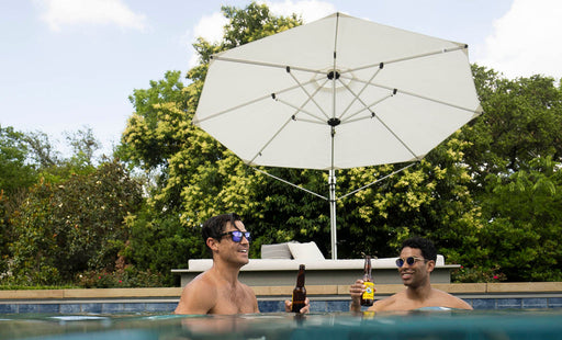 Ledge Lounger Ultra Cantilever Umbrella-13' Octagon — view 2