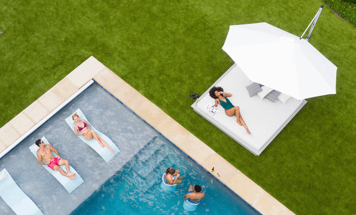 Ledge Lounger Ultra Cantilever Umbrella-13' Octagon — view 3
