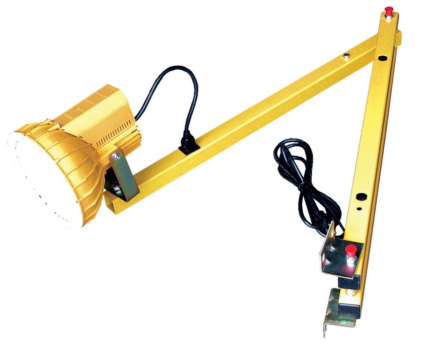 Vestil LLS-40 Steel Double Arm Sodium Dock Light 40 in. Length Yellow