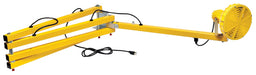 Vestil LLS-90 Steel Triple Arm Sodium Dock Light 90 in. Length Yellow