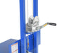 Vestil LLW-242060-4SFL steel lite load lift with winch, swivel casters and - view 6