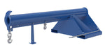 Vestil LM-1NT-4-30 Steel Non Telescoping Lift Boom 30 in. Fork Pocket Center 4,000 lb. Capacity Blue and Yellow