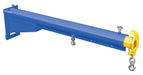Vestil LM-CM2-EBT-4 Steel Carriage Mount Lift Master Boom Class II 4,000 lb. Capacity Blue and Yellow