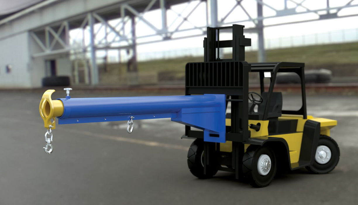 Vestil LM-CM2-EBT-4 steel carriage mount lift master boom class ii - view 6