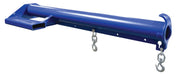 Vestil LM-EBNT-6-36 Steel Economy Non Telescoping Lift Boom 36 in. Fork Pocket Center 6,000 lb. Capacity Blue and Yellow