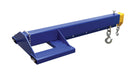 Vestil LM-EBT-8-36 Steel Economy Telescoping Lift Boom 36 In Fork Pocket Center 8,000 lb. Capacity Blue and Yellow