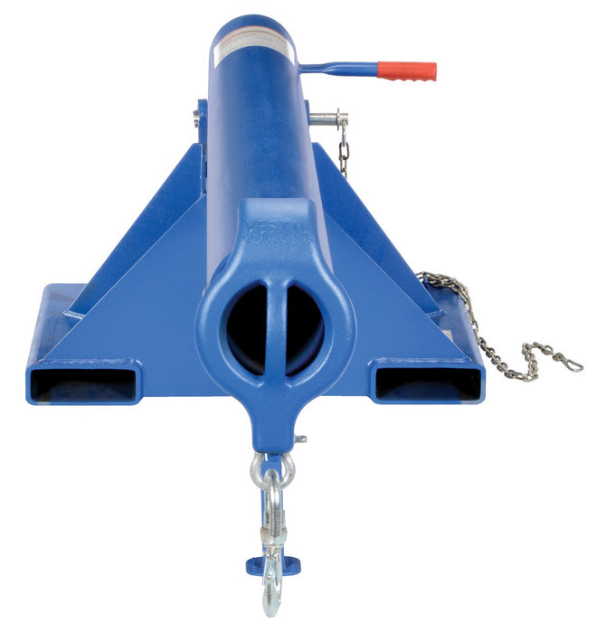 Vestil LM-OBNT-6-30 Steel Orbit Non Telescoping Lift Boom 30 in. Fork Pocket Center 6,000 lb. Capacity Blue