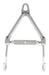 Vestil LMEC-DH steel double hook hoist attachment - view 3