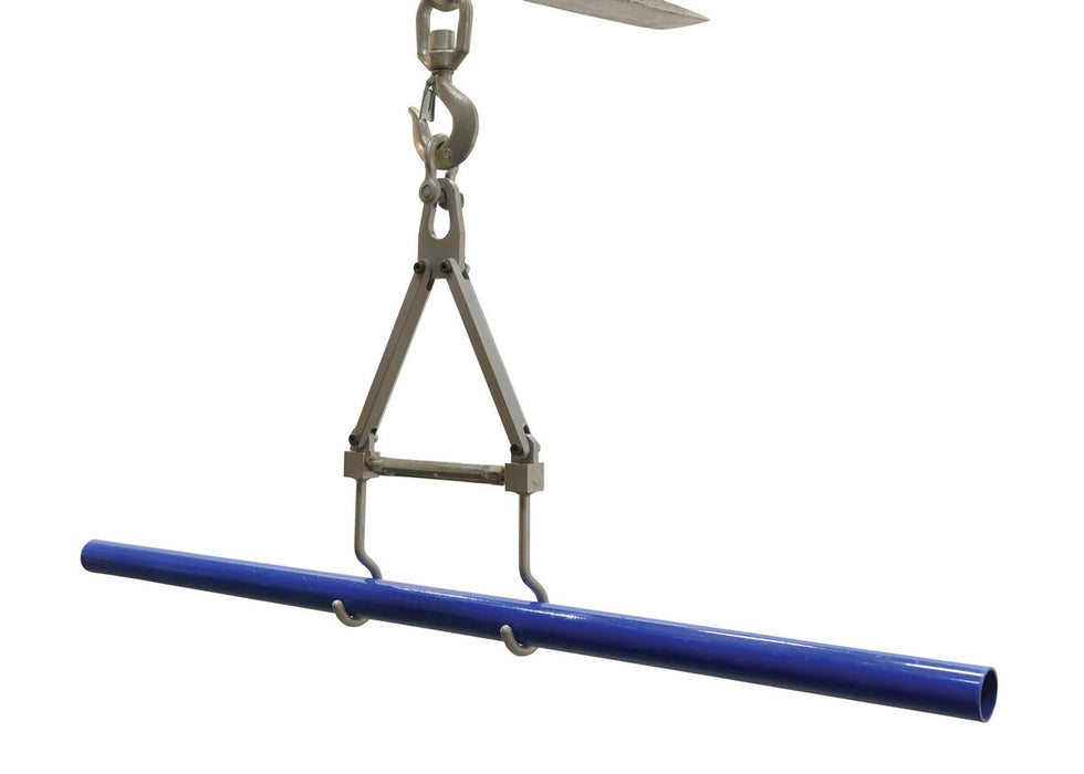 Vestil LMEC-DH steel double hook hoist attachment - view 6