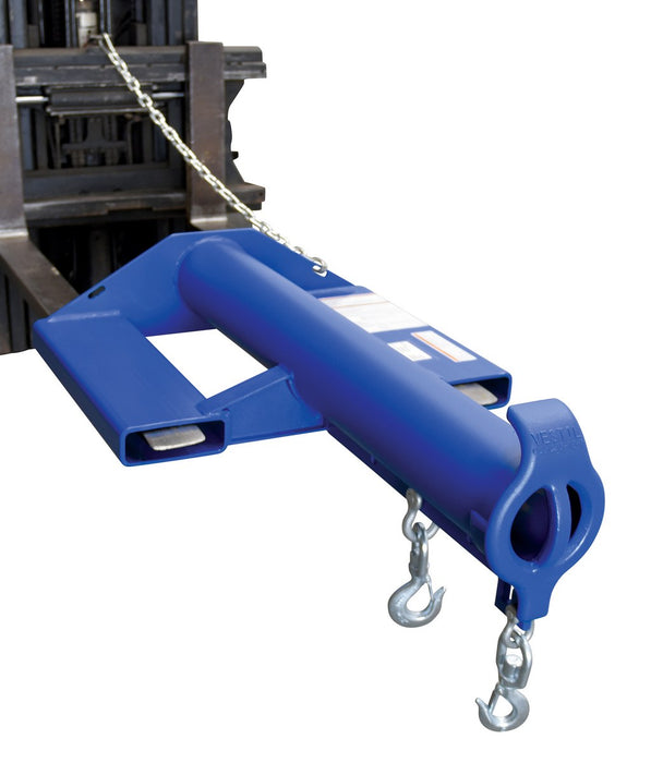 Vestil LMS-EBNT-40-6 steel shorty non telescoping lift boom - view 3
