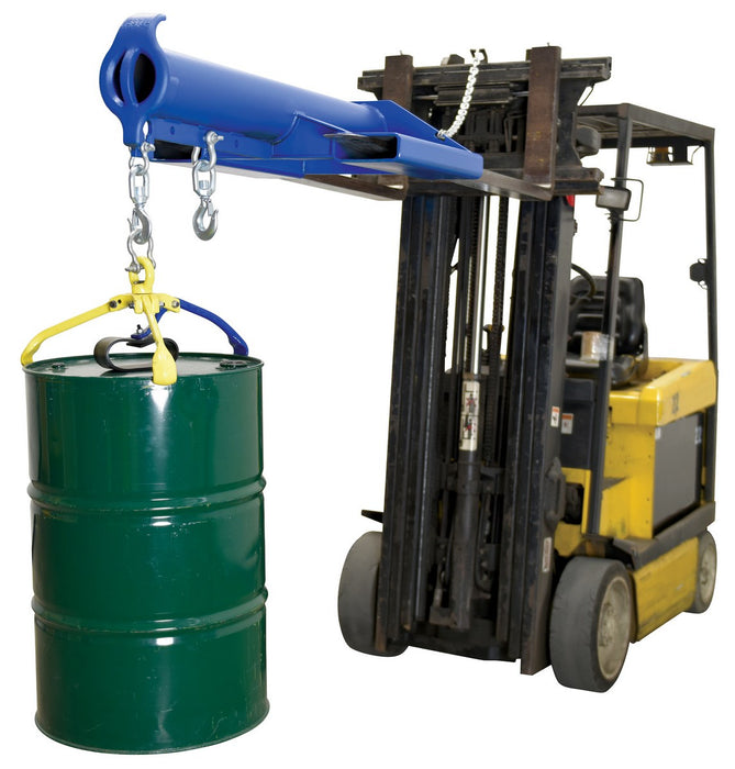 Vestil LMS-EBNT-40-6 steel shorty non telescoping lift boom - view 4