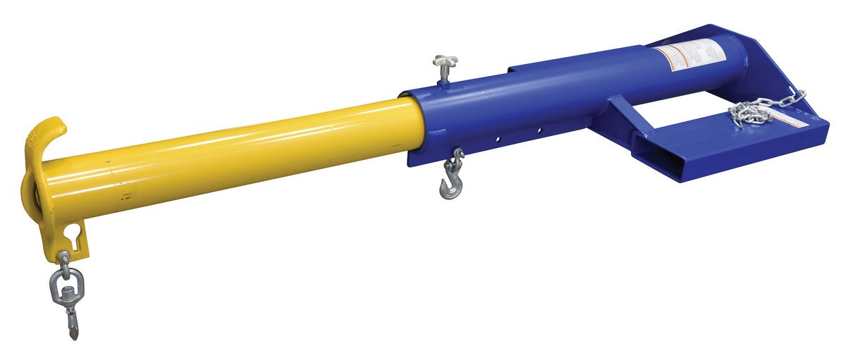 Vestil LMS-EBT-46-4 steel shorty telescoping lift boom - view 2