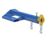 Vestil LMS-EBT-46-6 Steel Shorty Telescoping Lift Boom 24 in. Fork Pocket Center 6,000 lb. Capacity Blue