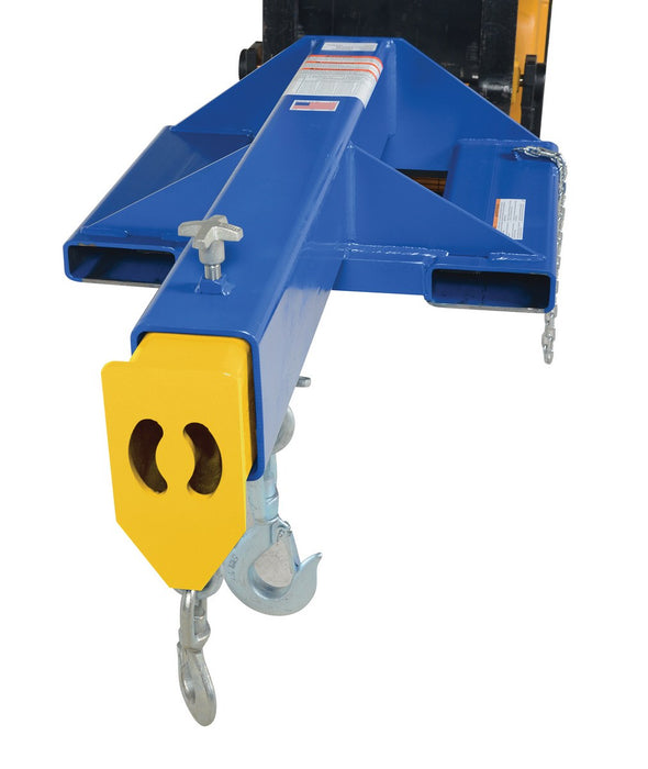 Vestil LMS-EBT-46-8 steel shorty telescoping lift boom - view 3