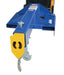 Vestil LMS-EBT-46-8 steel shorty telescoping lift boom - view 3