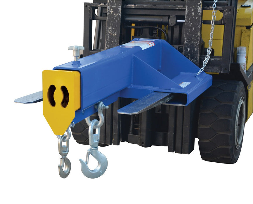Vestil LMS-EBT-46-8 steel shorty telescoping lift boom - view 4