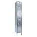 Vestil LOCK-1218-SSD1 Stainless Steel Lockers 1 Column with 2 Rows 12 in. x 18 in. x 78 in. Silver