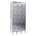 Vestil LOCK-3618-SSS3 Stainless Steel Lockers 3 Columns with 1 Row 36 in. x 18 in. x 78 in. Silver