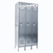Vestil LOCK-5418-SSS3 Stainless Steel Lockers 3 Columns with 1 Row 54 in. x 18 in. x 78 in. Silver