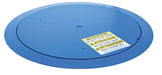 Vestil LP-4000T-45 Steel Thin Spin 53-11/16 In Diameter 4,000 lb. Capacity Blue