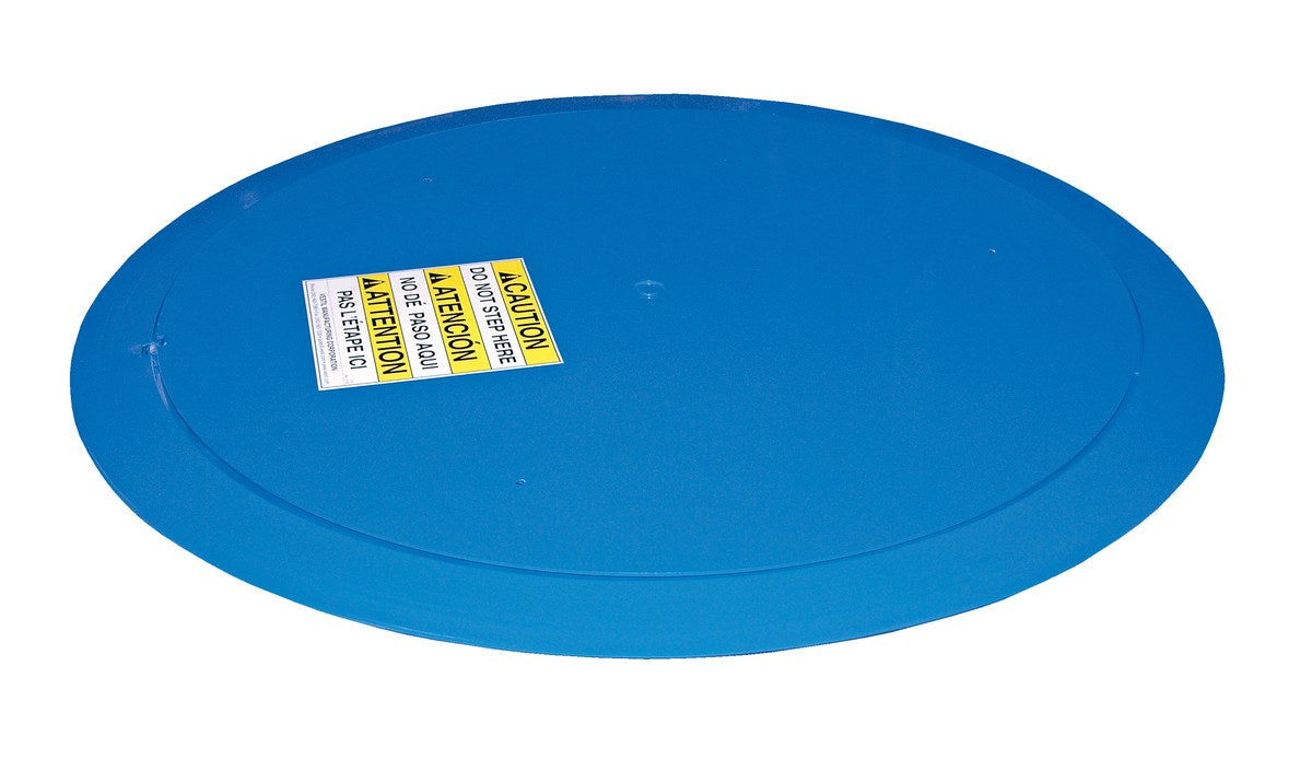 Vestil LP-4000T Steel Thin Spin 59-11/16 In Diameter 4,000 lb. Capacity Blue