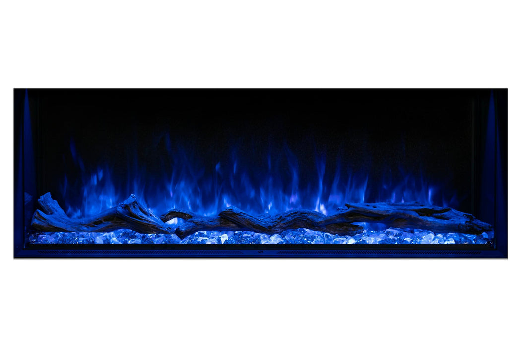 Landscape Pro Multi 44-inch 3-Sided / 2-Sided Built In Electric Fireplace - specifications diagram