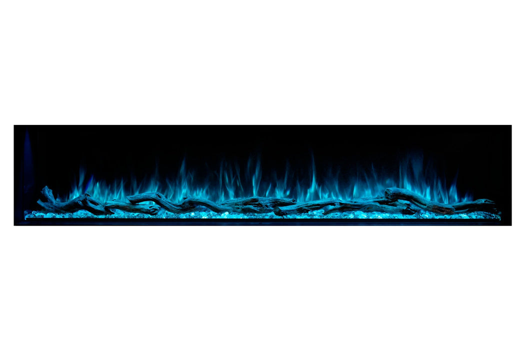 Landscape Pro Multi 80-inch 3-Sided / 2-Sided Built In Electric Fireplace - alternate view
